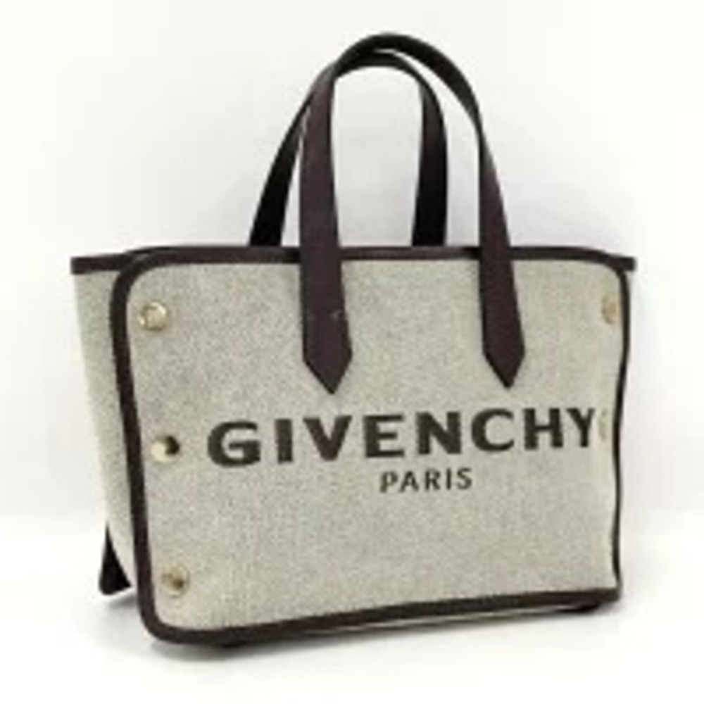 GIVENCHY canvas tote bag Burgundy Red